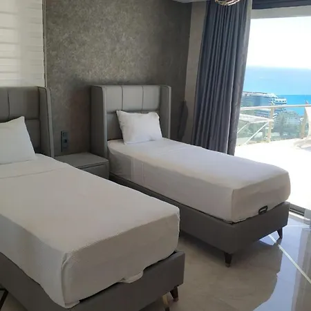 Apartment Stylish Home With Shared Pools And Fantastic Sea View Near Beach In Alanya By Admiral Premium Residence