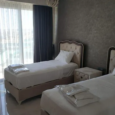 Stylish Home With Shared Pools And Fantastic Sea View Near Beach In Alanya By Admiral Premium Residence Apartmán